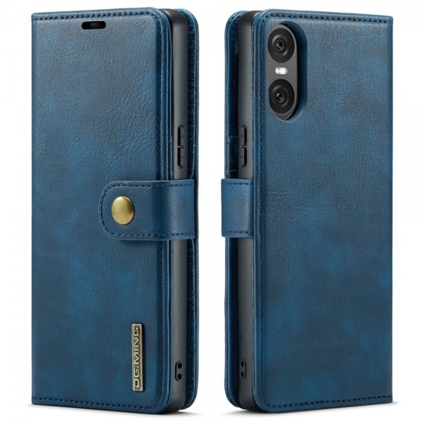 Dg.Ming Sony Xperia 10 VI Fodral med Löstagbart Skal Blå