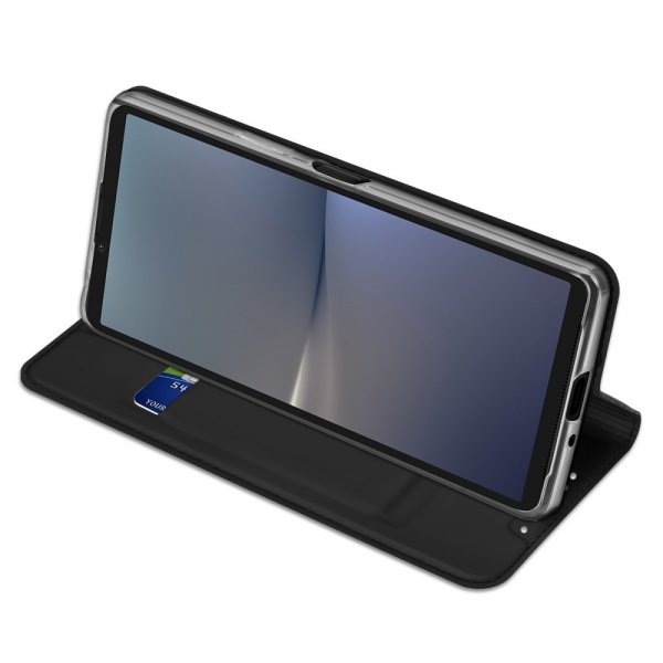 Dux Ducis Sony Xperia 10 VI Fodral Skin Pro Series Svart