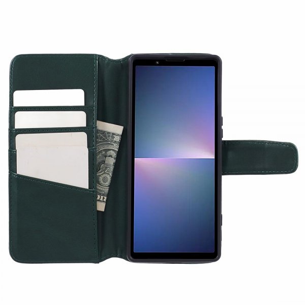 Nordic Covers Sony Xperia 5 V Fodral Essential Leather Juniper Green