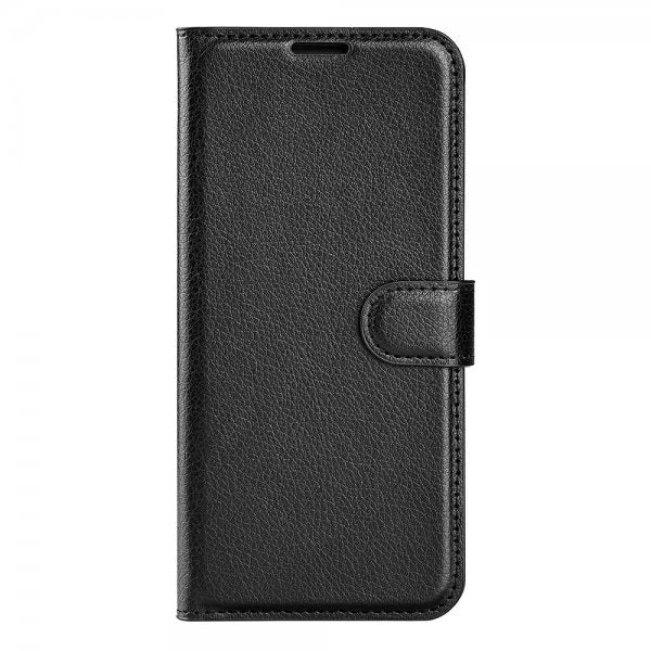 Sony Xperia 5 V Fodral Litchi Svart