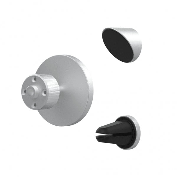 Just Mobile Bilhållare AluDisk Go MagSafe Silver