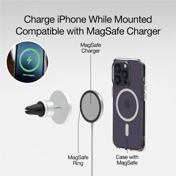 Just Mobile Bilhållare AluDisk Go MagSafe