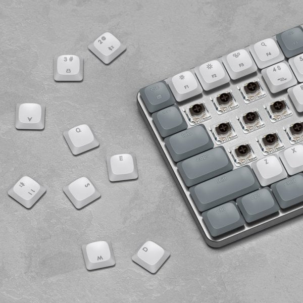 Satechi SM1 Slim Mekaniskt Bluetooth Tangentbord Ljusgrå
