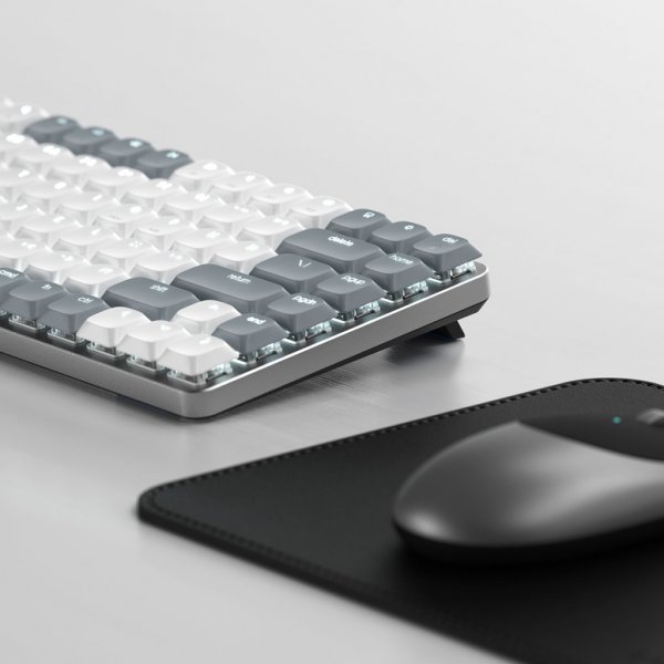 Satechi SM1 Slim Mekaniskt Bluetooth Tangentbord Ljusgrå