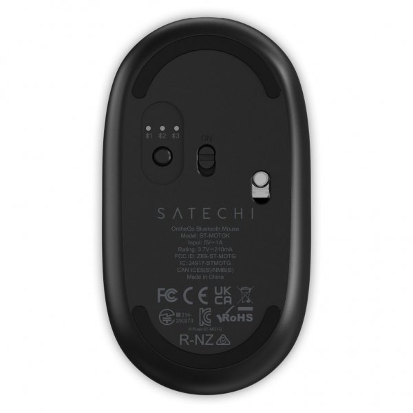 Satechi OntheGo Bluetooth Mus Svart