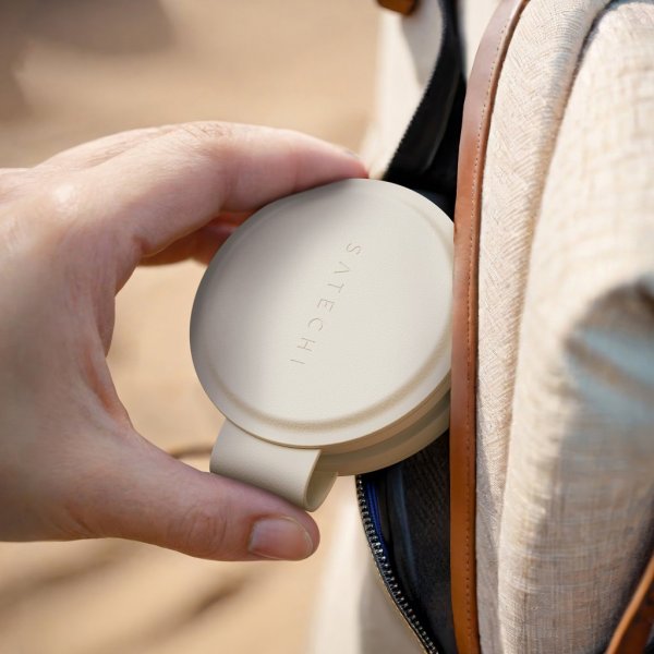 Satechi OntheGo 2-i-1 trådlös laddare Sand