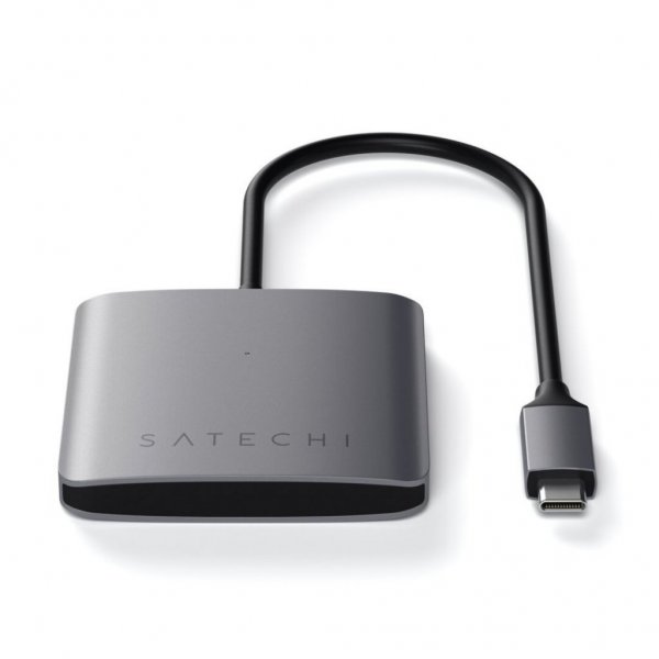 Satechi Aluminum 4-portars USB-C-hubb
