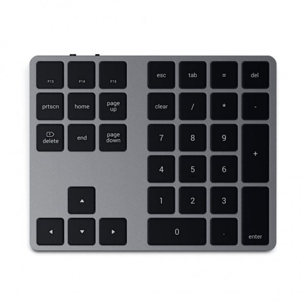 Satechi Trådlösa Utökade Numeriska Tangentbord Space Gray