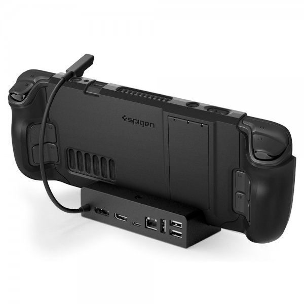 Spigen Steam Deck Skal Thin Fit Pro Svart