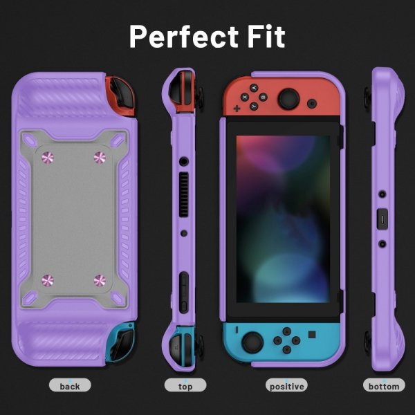 Stötsäkert skal till Nintendo Switch OLED Lila