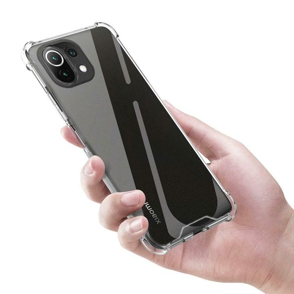 Xiaomi Mi 11 Lite Skal Stöttålig Transparent