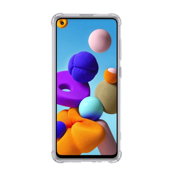 Samsung Galaxy A21s Skal Stöttålig Transparent