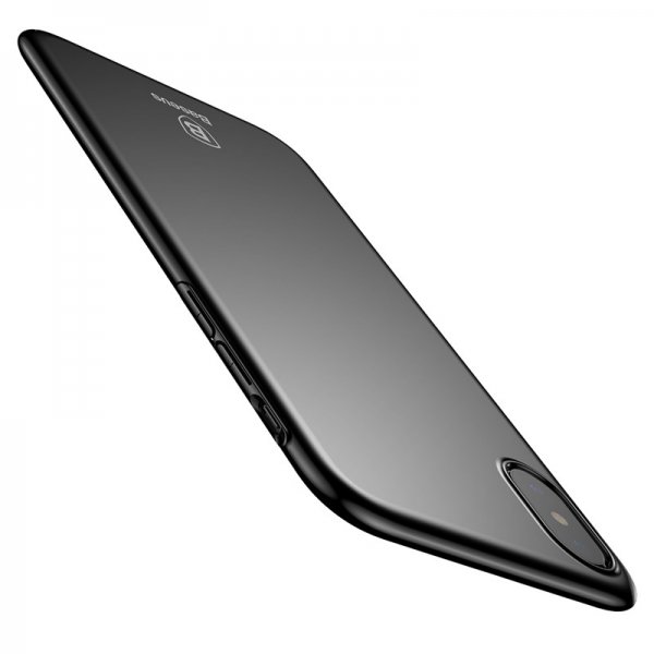 Baseus iPhone X/Xs Skal Thin Case Svart