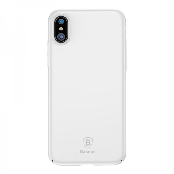 Baseus iPhone X/Xs Skal Thin Case Vit