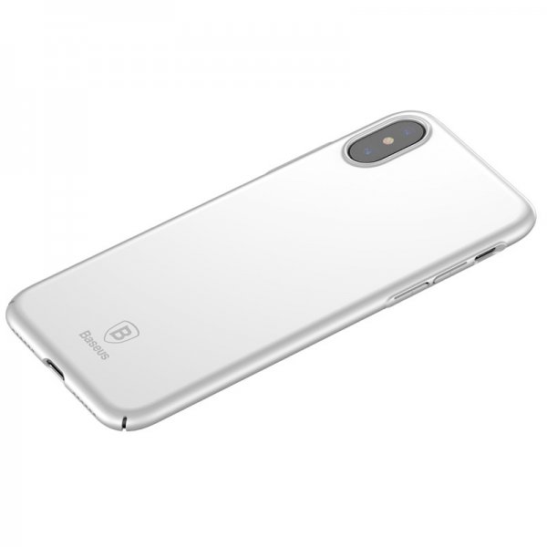 Baseus iPhone X/Xs Skal Thin Case Vit