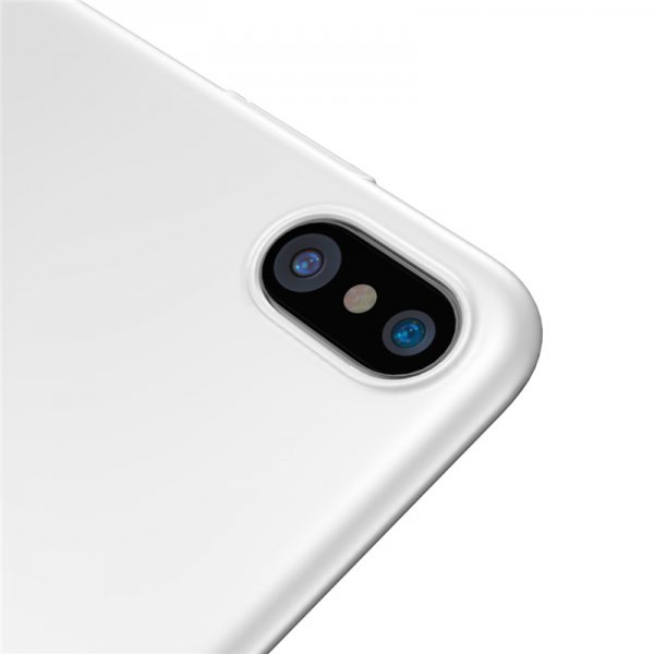 Baseus iPhone X/Xs Skal Thin Case Vit