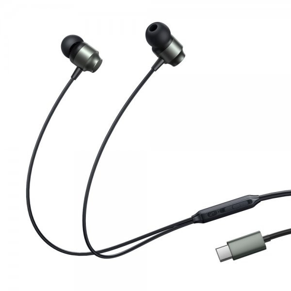 Joyroom Trådade Hörlurar EC06 USB-C Svart