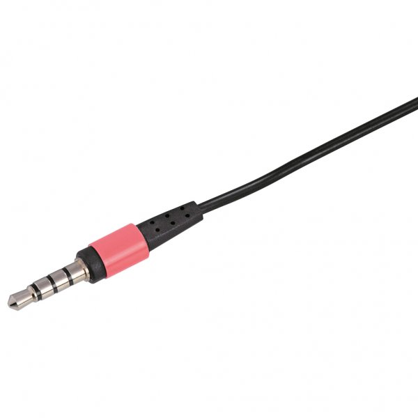 Hama Trådade Hörlurar Shiny In-Ear Silver Rosa