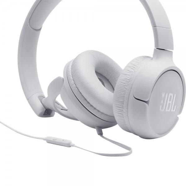 JBL Trådade Hörlurar Tune 500 Vit
