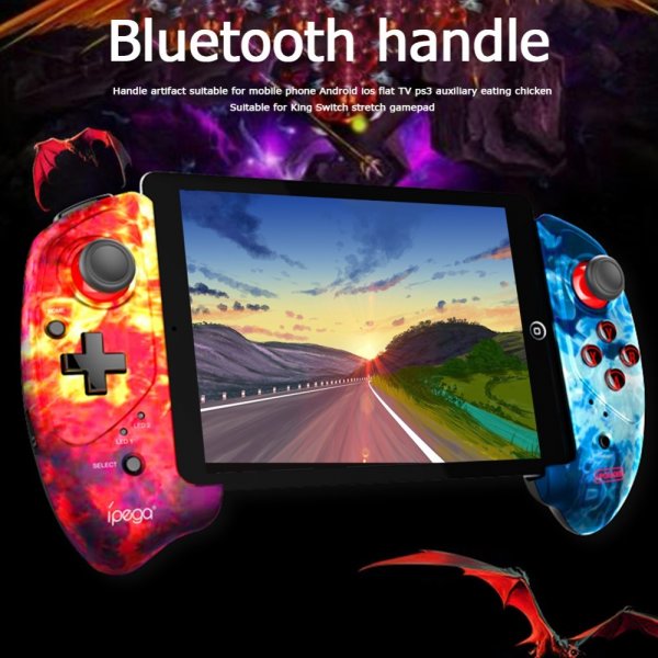 Ipega Trådlös Justerbar Spelkontroll Flames