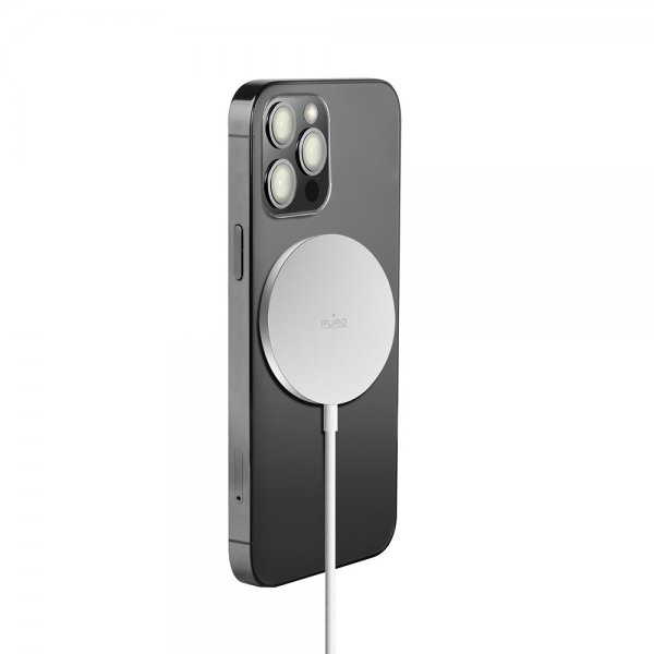 Puro Trådlös Laddare Magnetic USB-C Charging Cable MagSafe Vit