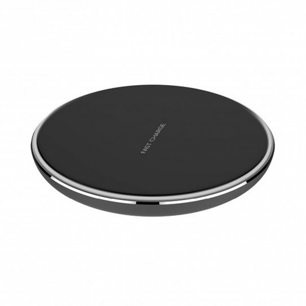 Xqisit Trådlös Laddare Wireless Fast Charger 15W Svart