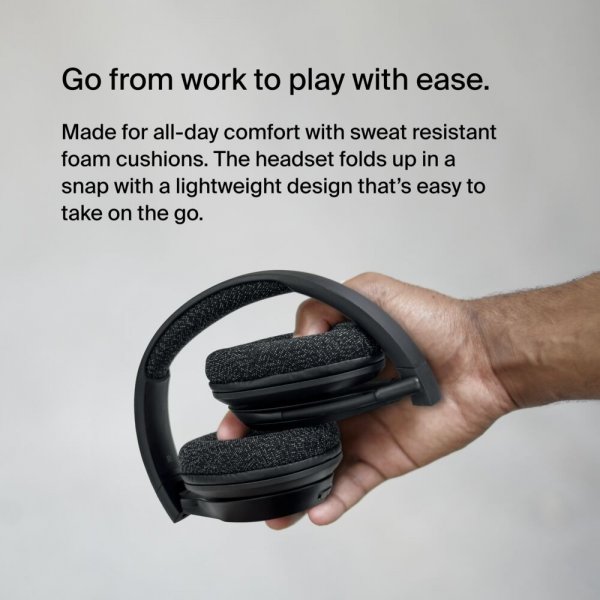 Belkin Trådlösa Over-Ear Hörlurar SoundForm Adapt Svart