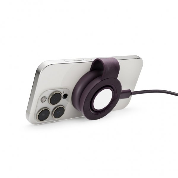 Twelve South ButterFly SE 2-i-1 MagSafe-laddare Midnight Plum