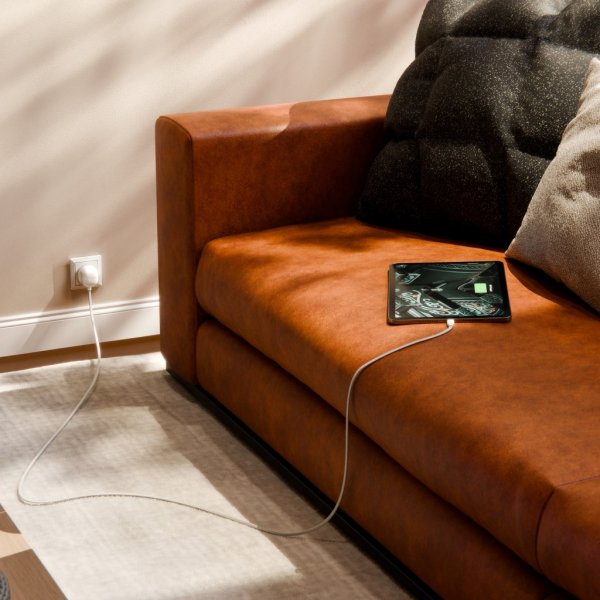Twelve South PowerCord USB-C Laddare 1.2 meter Dune