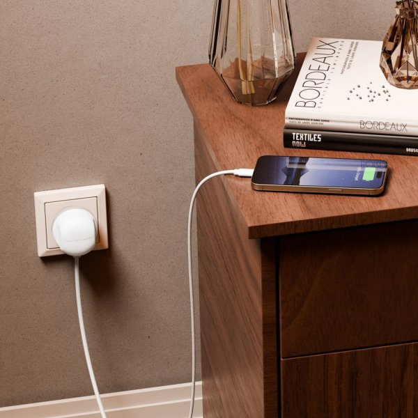 Twelve South PowerCord USB-C Laddare 3 meter Dune