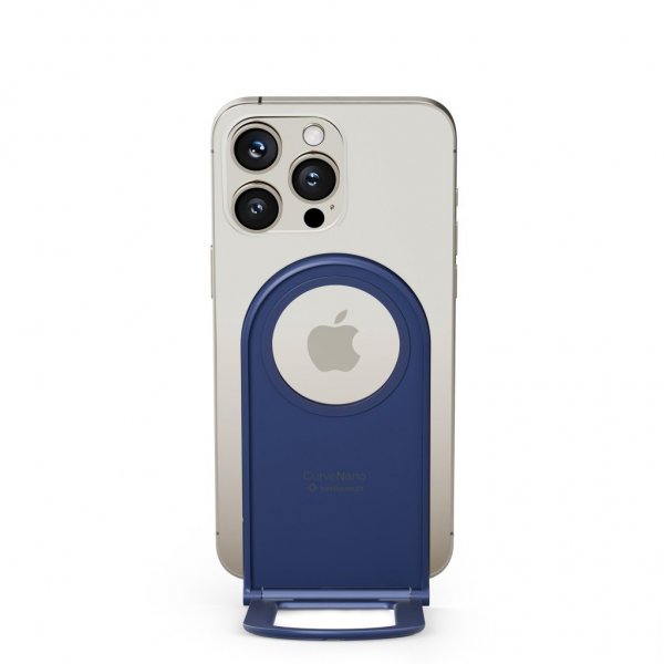 Twelve South Curve Nano MagSafe-mobilstativ Coastal Blue