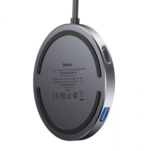Baseus Mirror Series Multifunctional Hub Trådlös Laddare