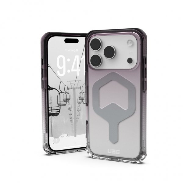 Urban Armor Gear (UAG) iPhone 17 Pro Skal Plyo MagSafe Black/Clear Ombré