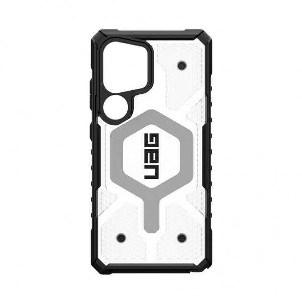 Urban Armor Gear (UAG) Samsung Galaxy S25 Ultra Skal Pathfinder Clear MagSafe Ice/Silver