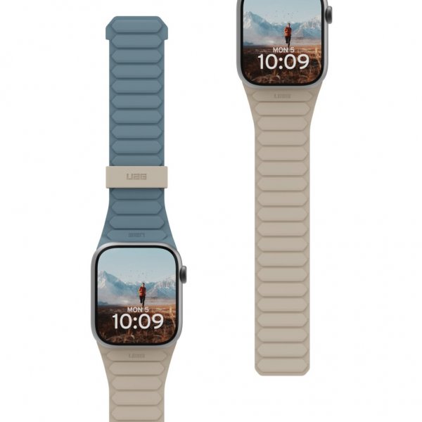 Urban Armor Gear (UAG) Apple Watch 44/45/46mm/Apple Watch Ultra Armband Pathfinder Dune/Cloud Blue