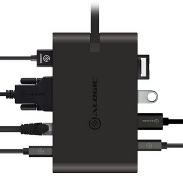 ALOGIC USB-C Travel Dock Pro 7 portar med 100W PD