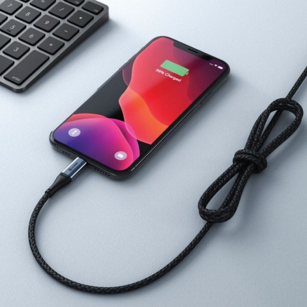 ALOGIC Ultra USB-A till Lightning-kabel 1.5 m Space Grey