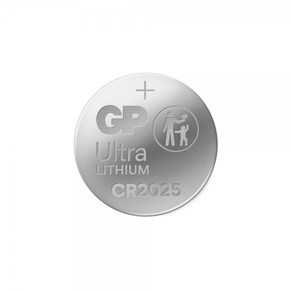 GP Ultra Lithium Batteri Knappcell CR2025 4-pack