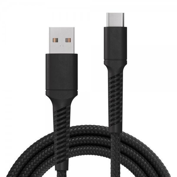 X2O USB-A till USB-C Kabel Longlife 60W 1m Svart