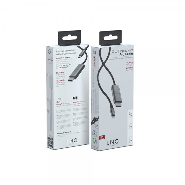 LINQ USB-C till HDMI 8K/60Hz Adapterkabel 2m