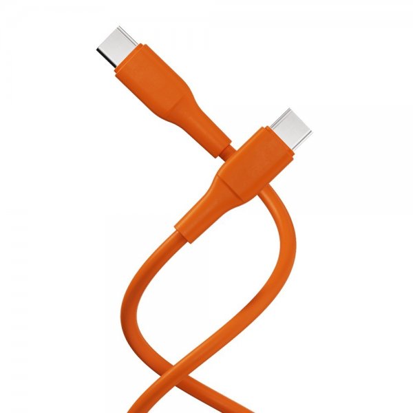 X2O USB-C till USB-C Kabel Superflex 60W 1.5m Orange