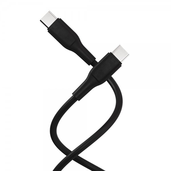 X2O USB-C till USB-C Kabel Superflex 60W 1.5m Svart