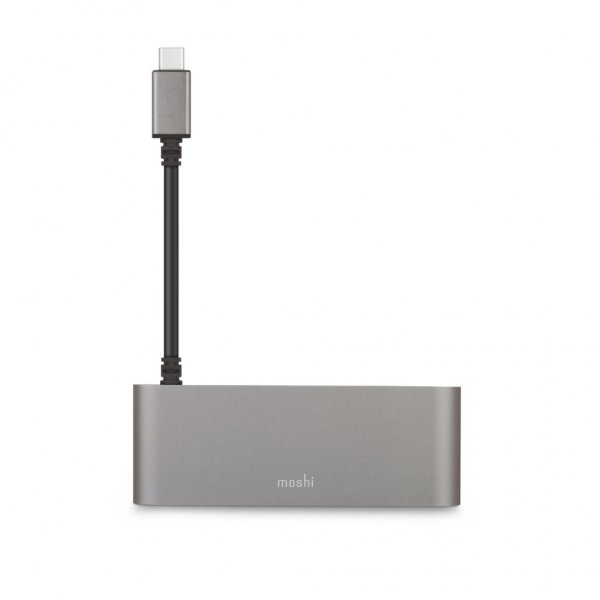 Moshi USB-C Multimedia-Hub Silver