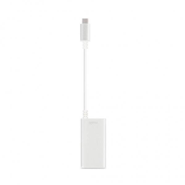 Moshi USB-C till Gigabit Ethernet-adapter Vit