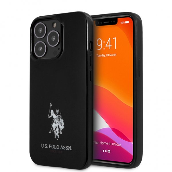 U.S. Polo iPhone 13 Pro Max Skal med Logo Svart
