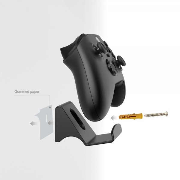 Dobe Väggmonterad hållare till PlayStation/Xbox/Nintendo spelkontroll 2-pack