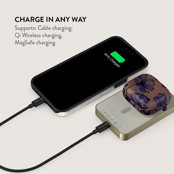 Burga Powerbank MagSafe 5000 mAh Velvet Night Gold