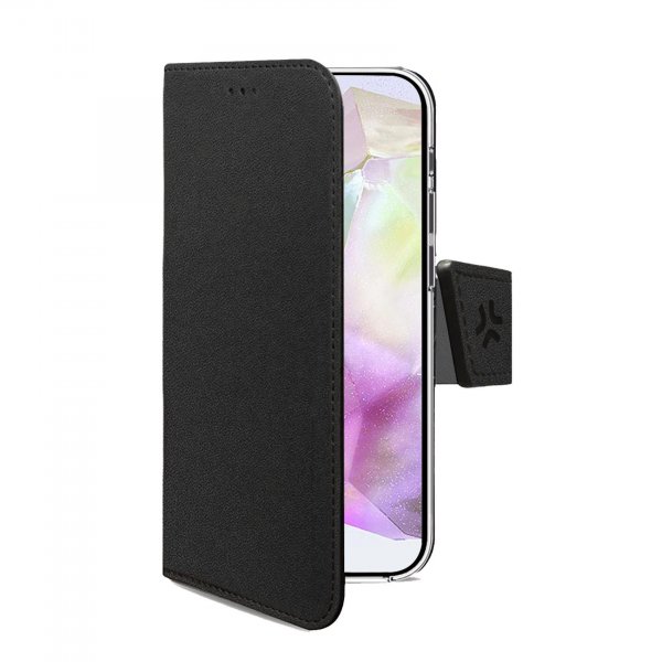 Celly Samsung Galaxy A36 Fodral Wally Wallet Case Svart