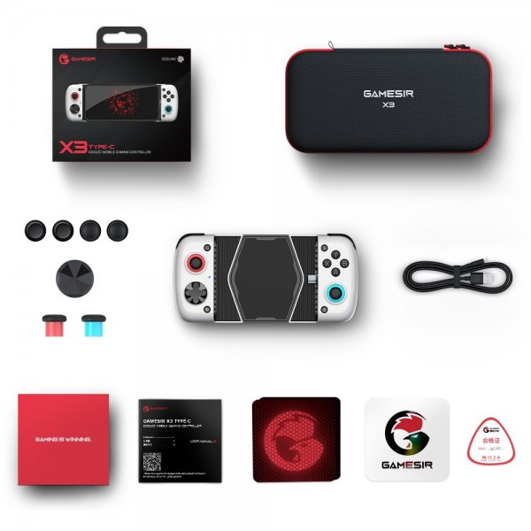 GameSir X3 Type-C Peltier-Cooled Mobile Gaming Controller