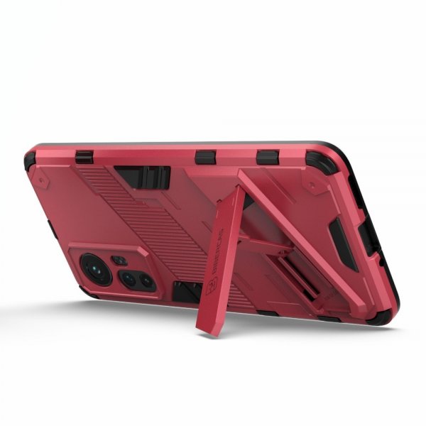 Xiaomi 12/12X Skal med Stativ Magenta